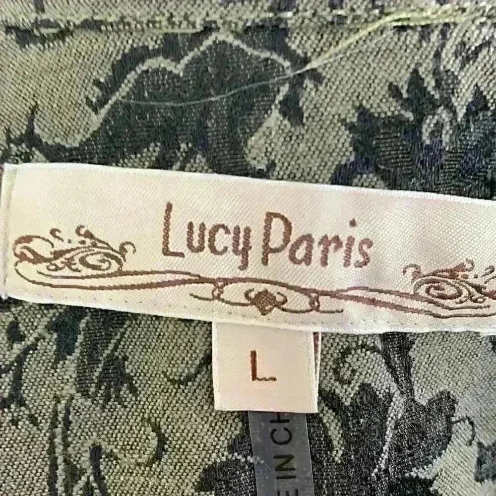 🆕nwt Lucy Paris brocade jacket with lace t… - Picture 9 of 11